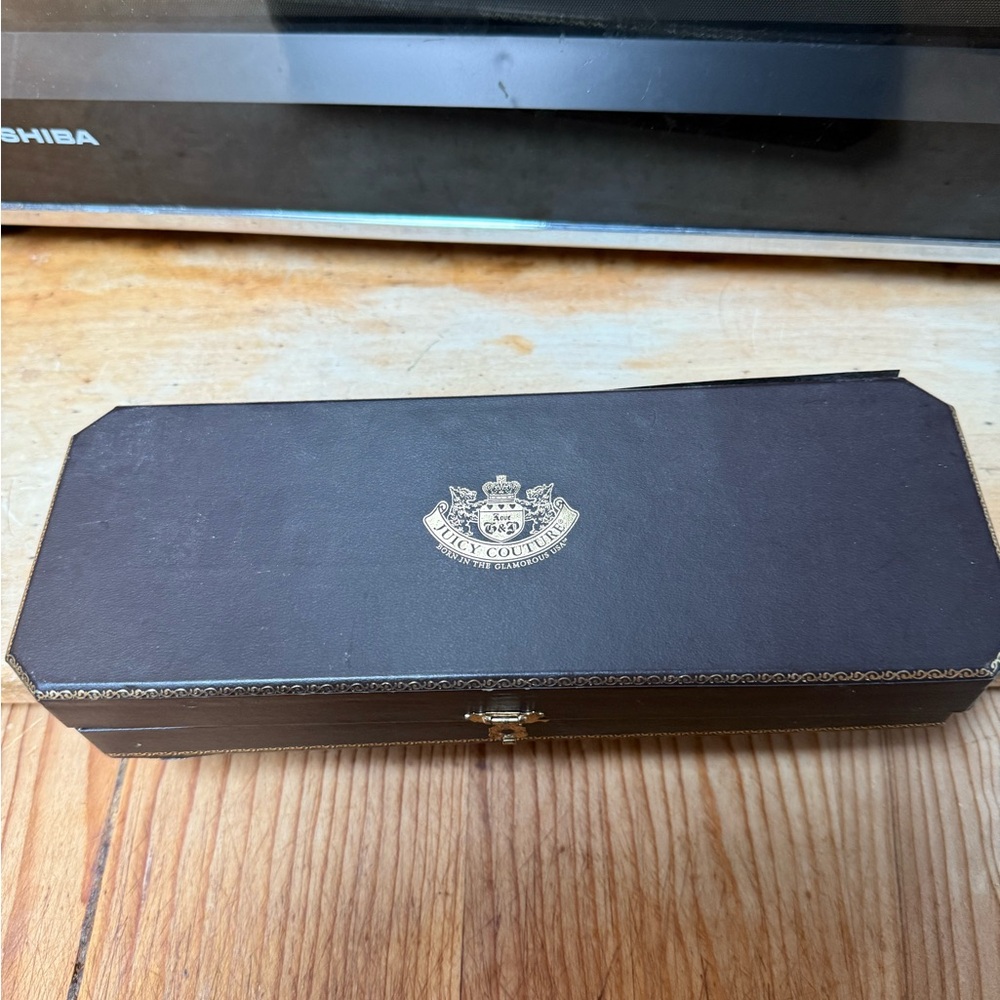 Juicy Couture Brown Jewelry Box